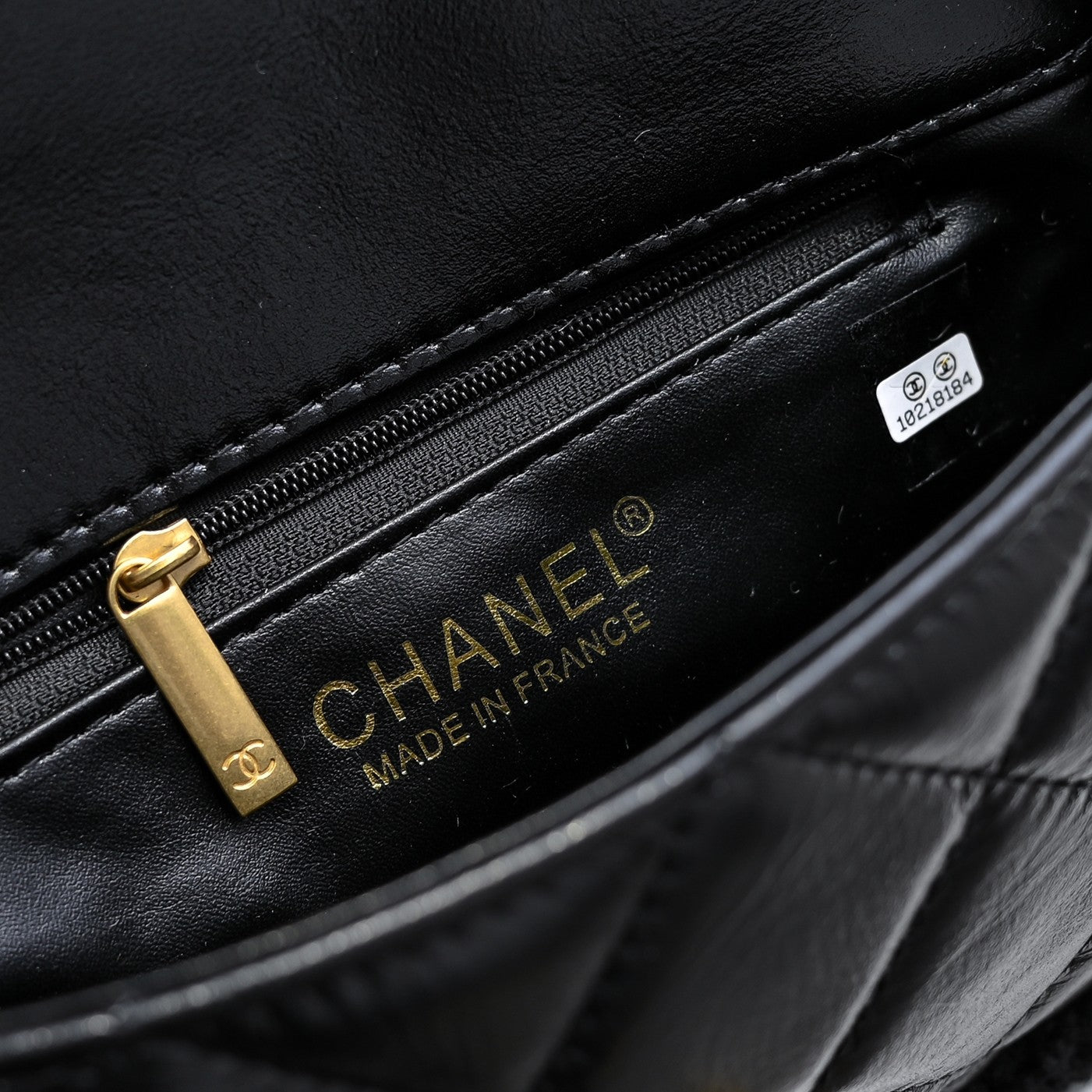 Shearling Lambskin Gold-Tone Metal Flap Bag