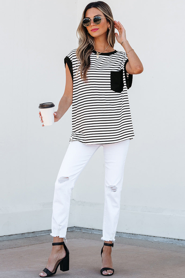 White Crinkled Ruffled Straps Tank