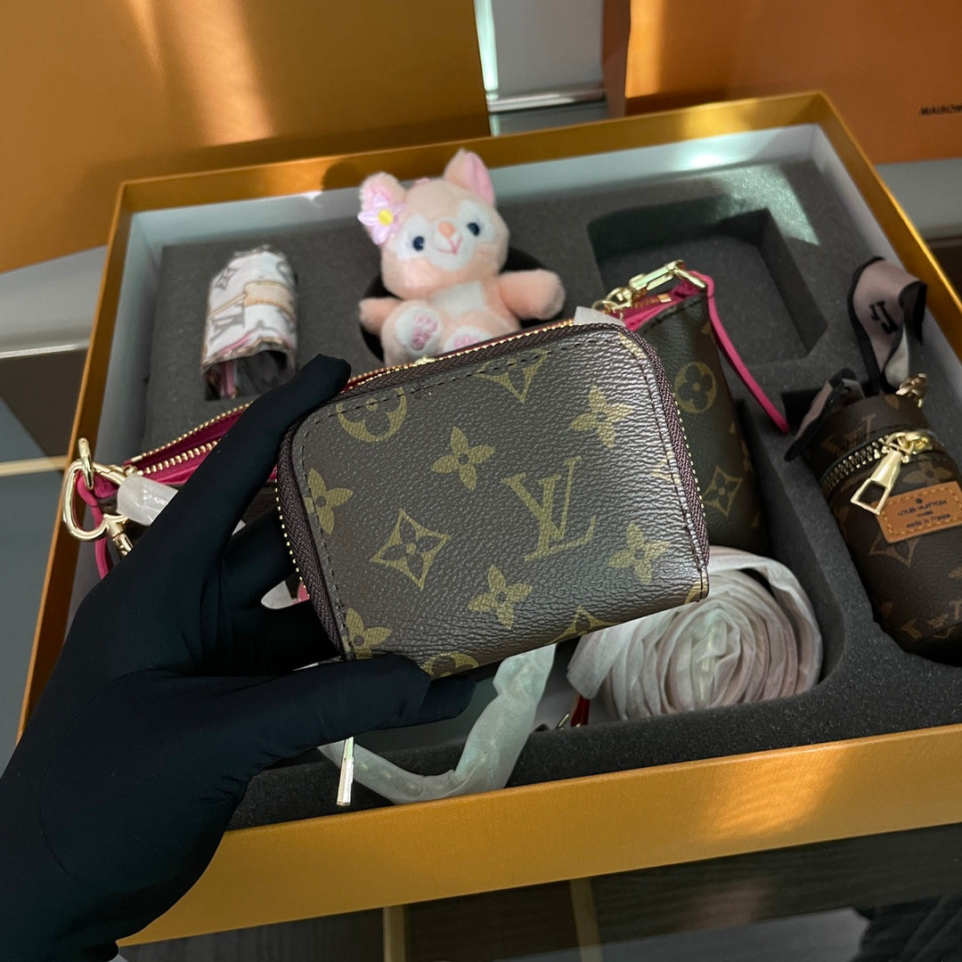 Monogram Purse Matching Set with Linabell Charm