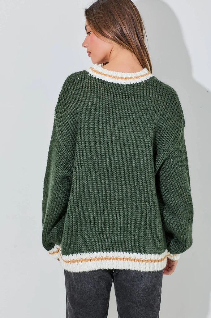 Christmas Jacquard-knit Sweater