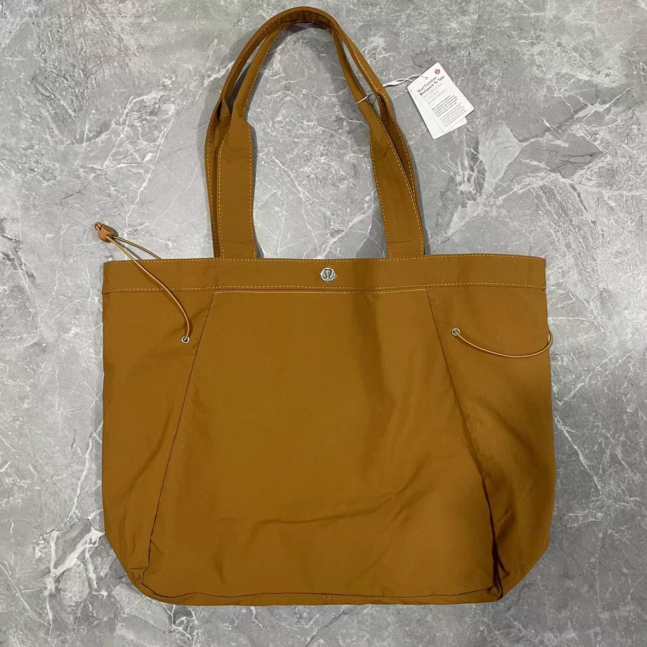 Side-Cinch Shopper Bag