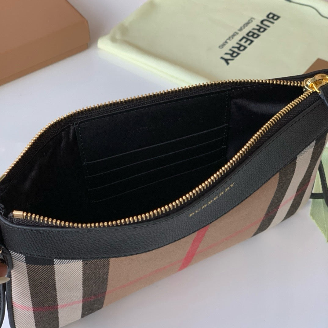 House Check Derby Peyton Crossbody Clutch Bag