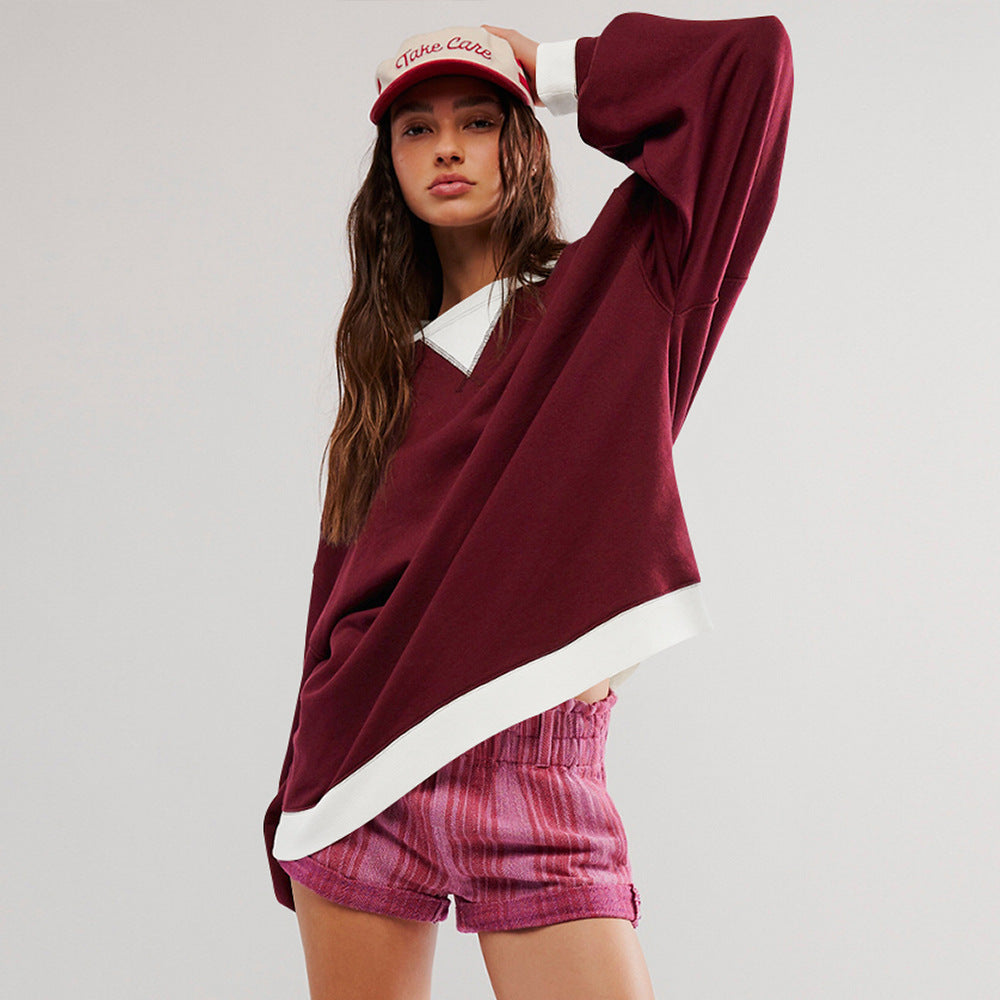 Classic Crew Colorblock Sweatshirt