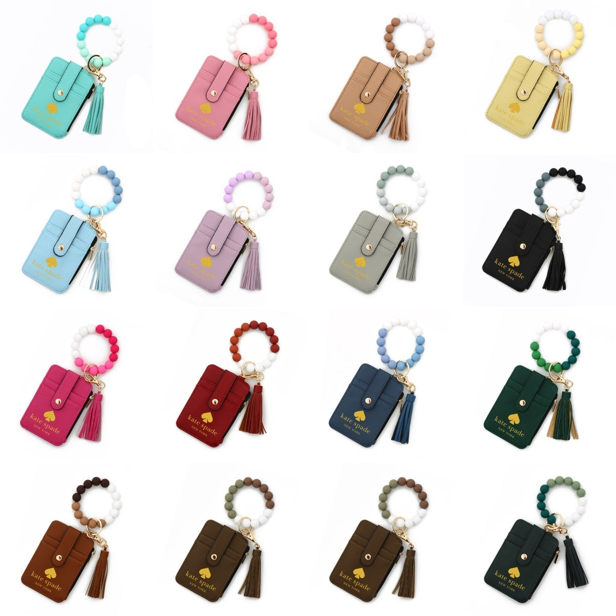 KS Keychain Card Holder Wristlet
