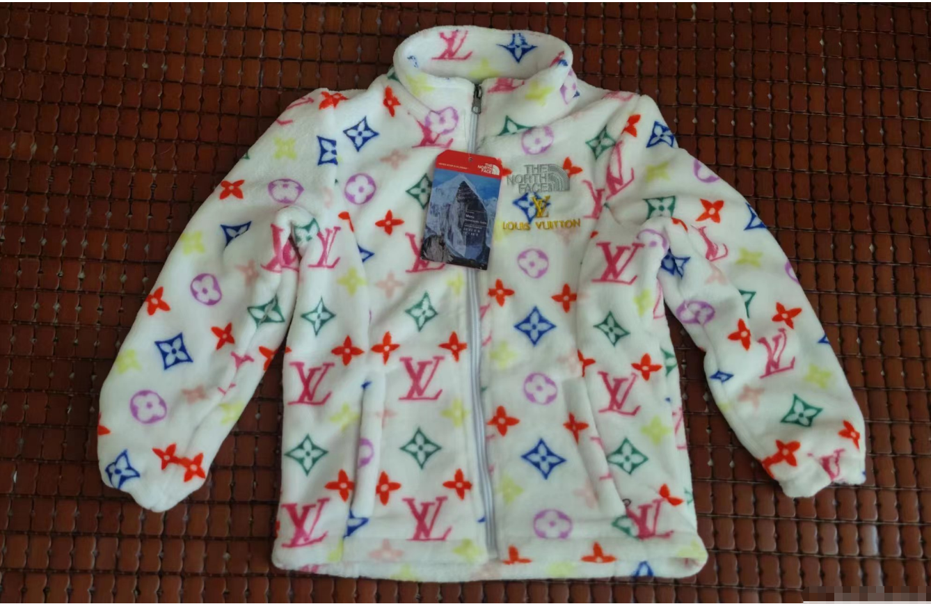 Kids Mink Faux Fur Peacoat
