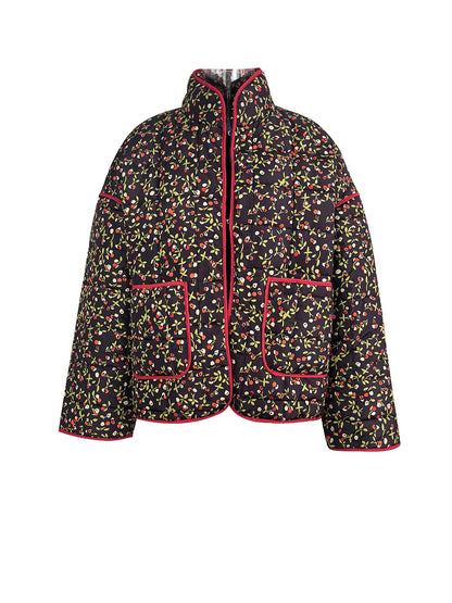 Floral Quilted Jacket