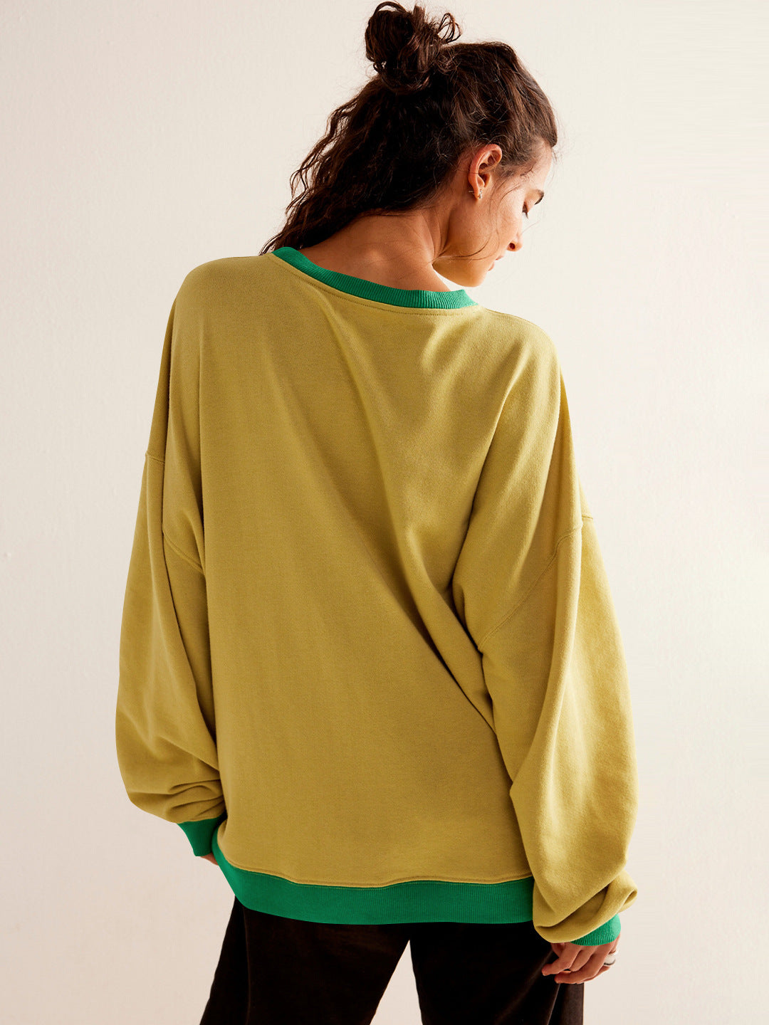 Classic Crew Colorblock Sweatshirt