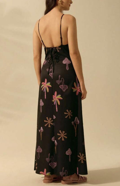 Boho Tropical Sleeveless Dress