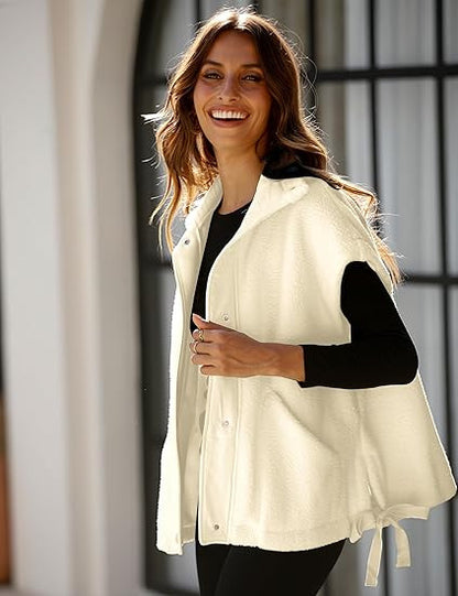Teddy Utility Vest Jacket
