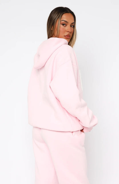 Varsity Oversized Hoodie Set