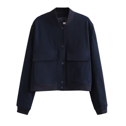 Pilot-Style Jacket featuring Large Pockets