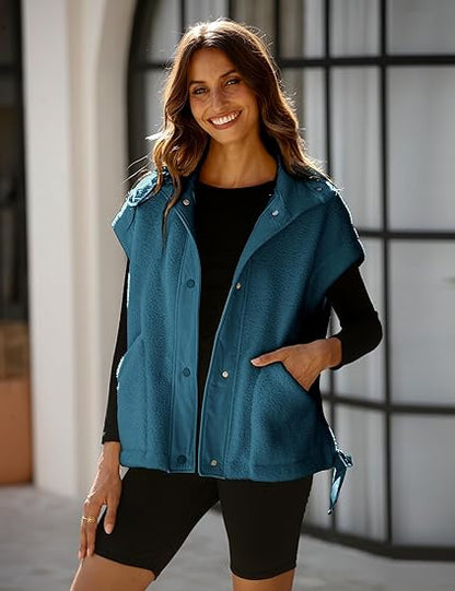 Teddy Utility Vest Jacket