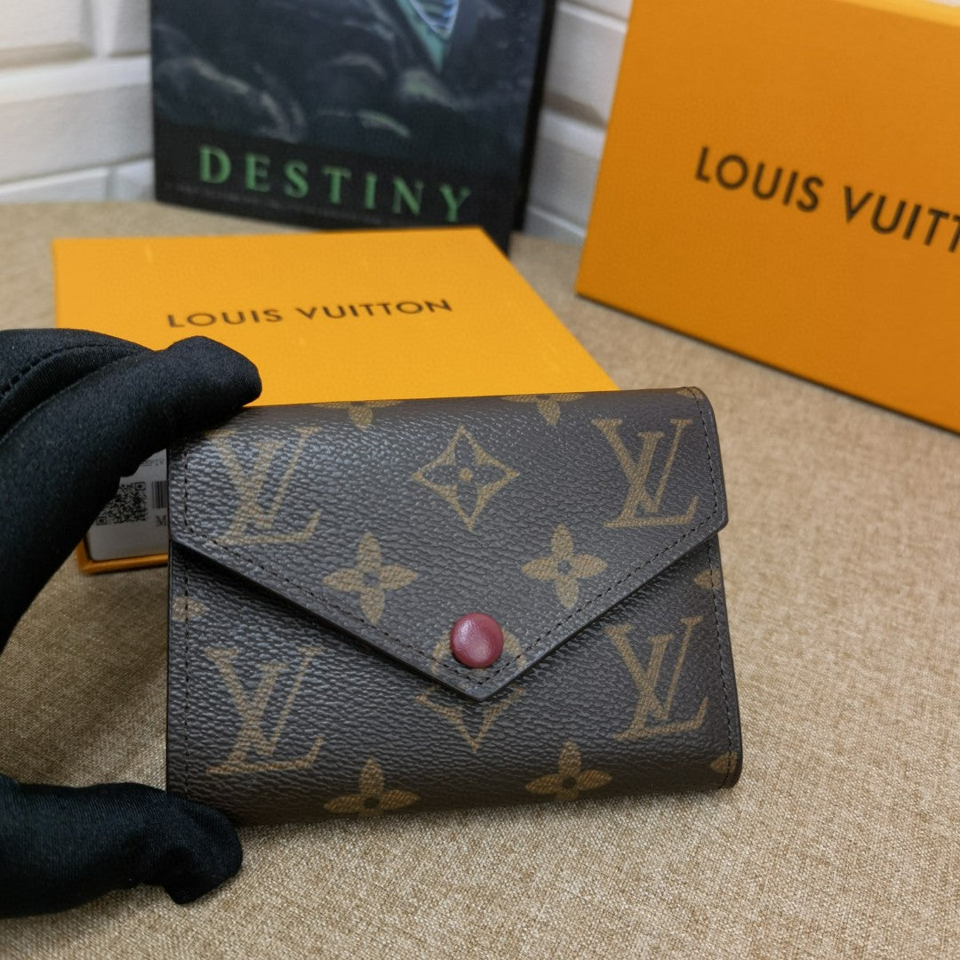 Monogram Victorine Wallet Fuchsia