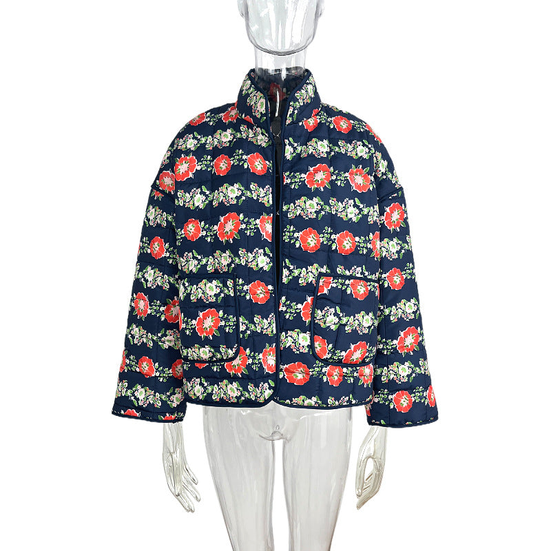 Floral Quilted Jacket