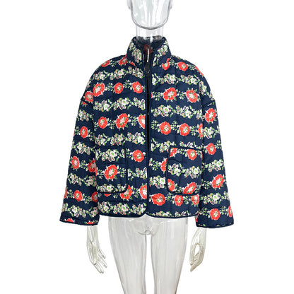 Floral Quilted Jacket