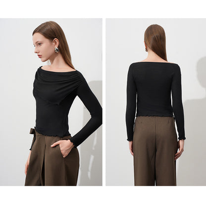 Ruched Detail Sweater