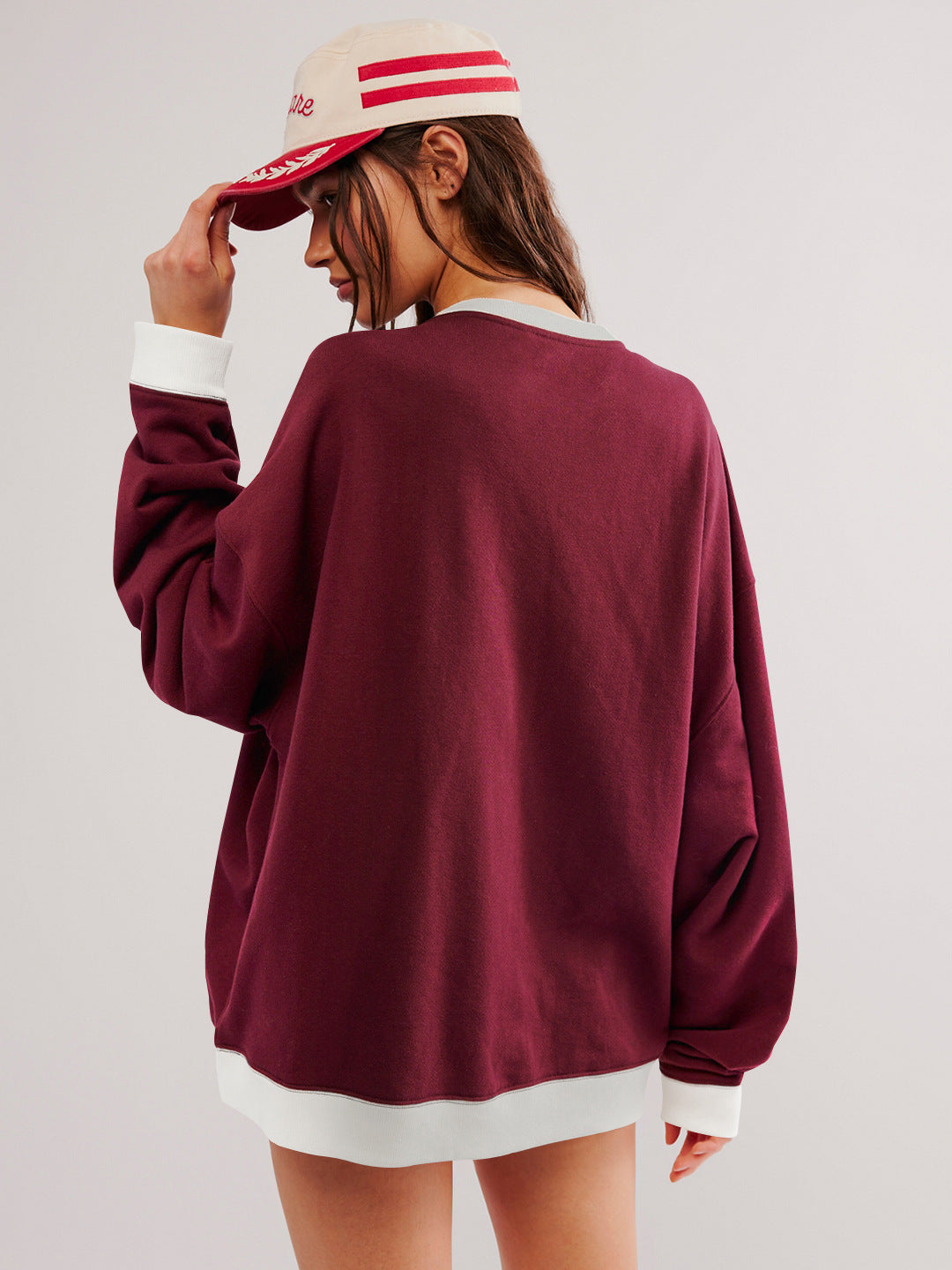 Classic Crew Colorblock Sweatshirt