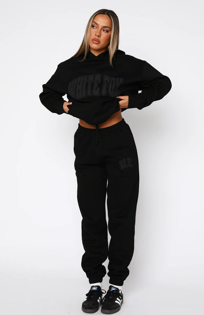 Varsity Oversized Hoodie Set