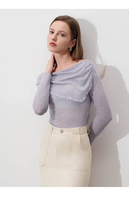 Ruched Detail Sweater