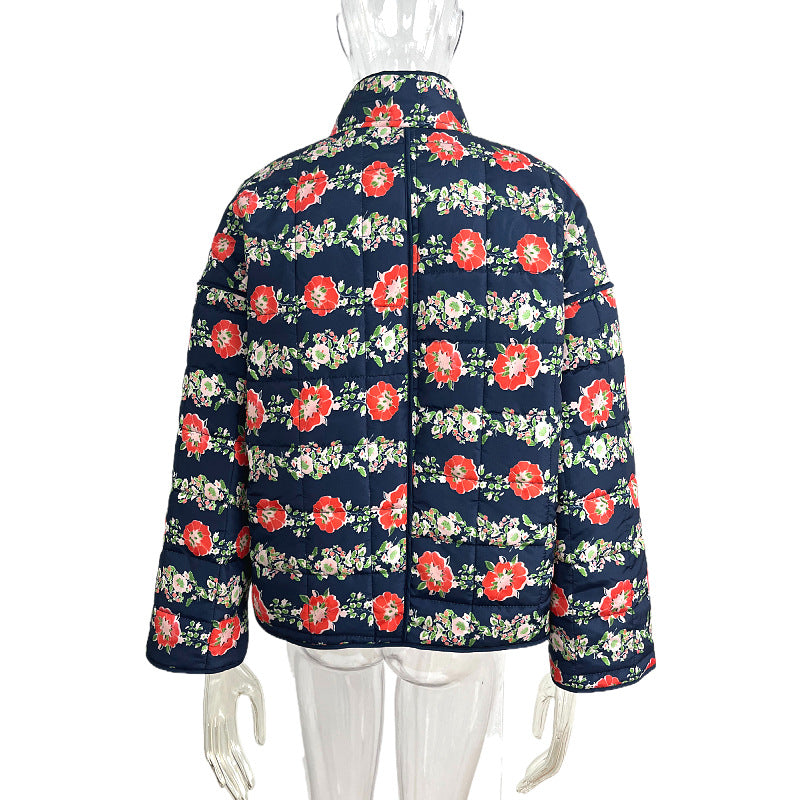 Floral Quilted Jacket