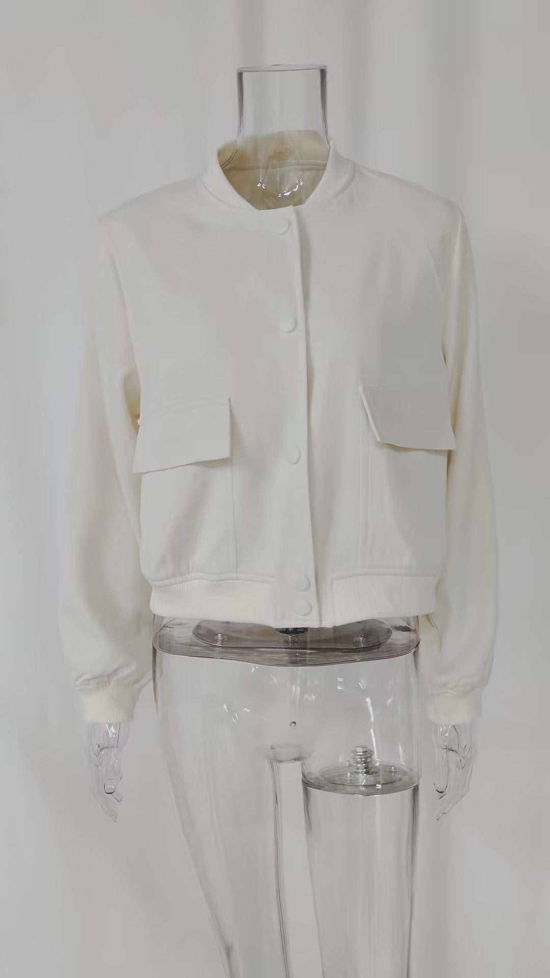 Pilot-Style Jacket featuring Large Pockets