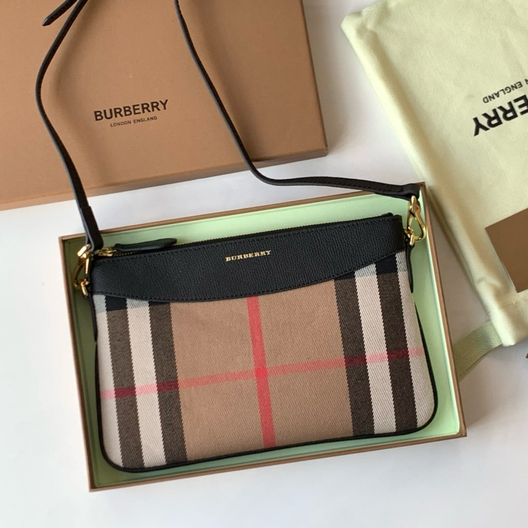House Check Derby Peyton Crossbody Clutch Bag