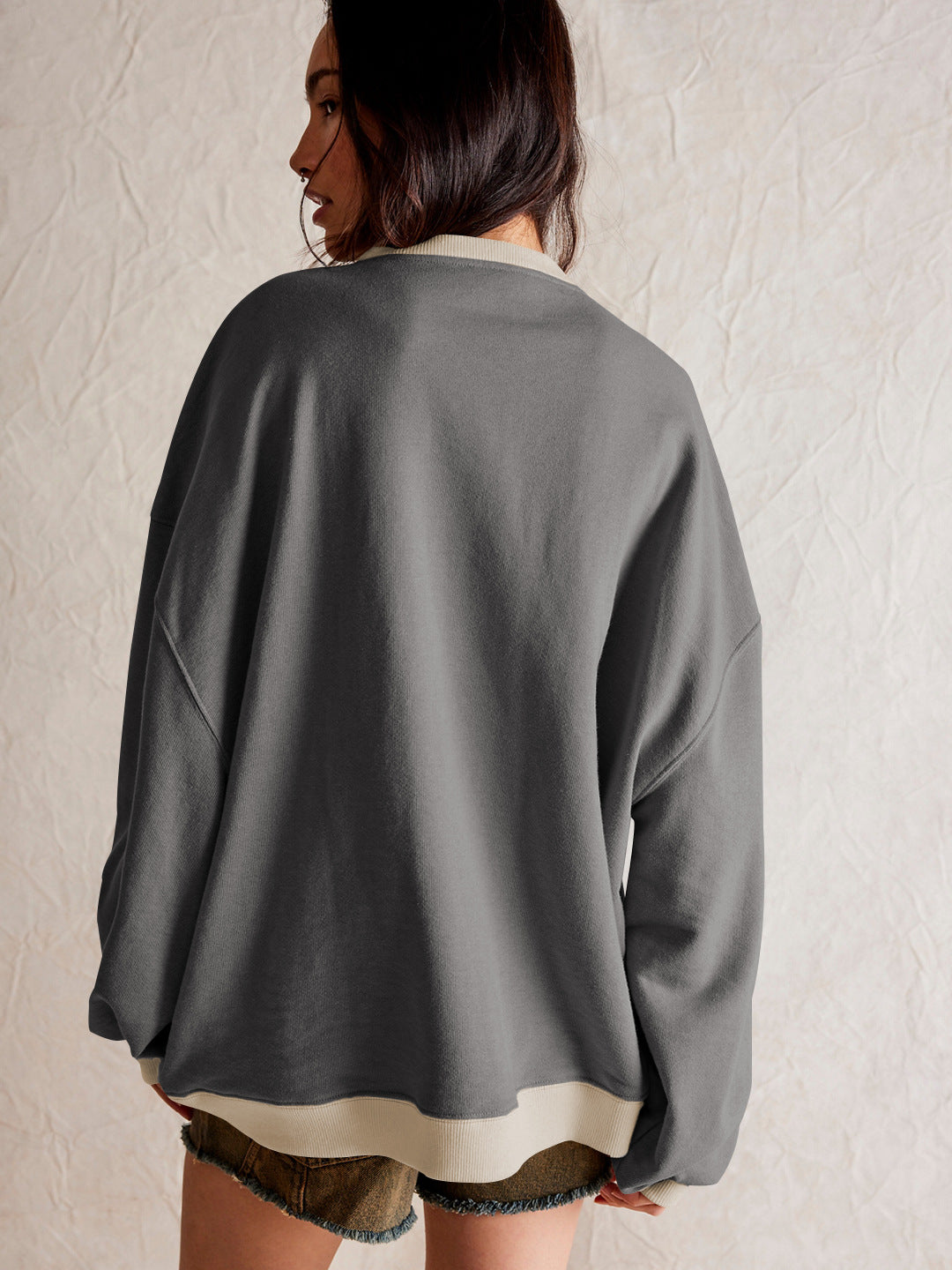 Classic Crew Colorblock Sweatshirt