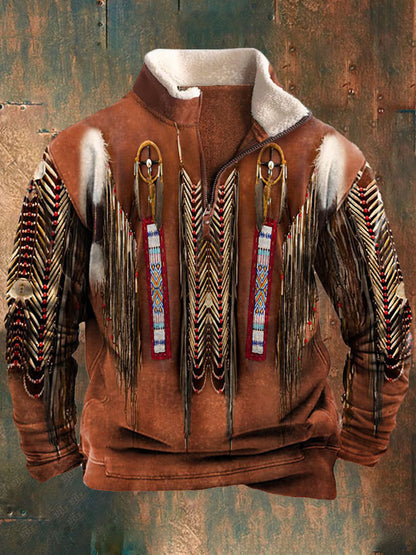 Men's Western Fleece Sweatshirts