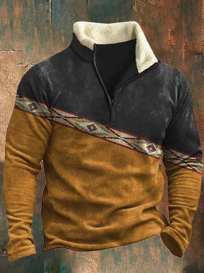Men's Western Fleece Sweatshirts