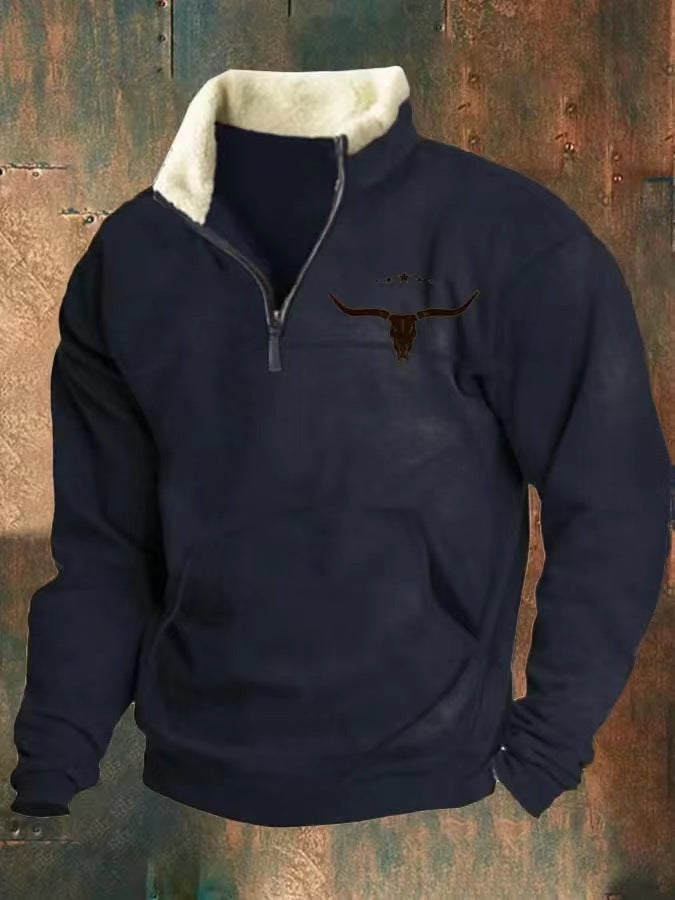 Men's Western Fleece Sweatshirts