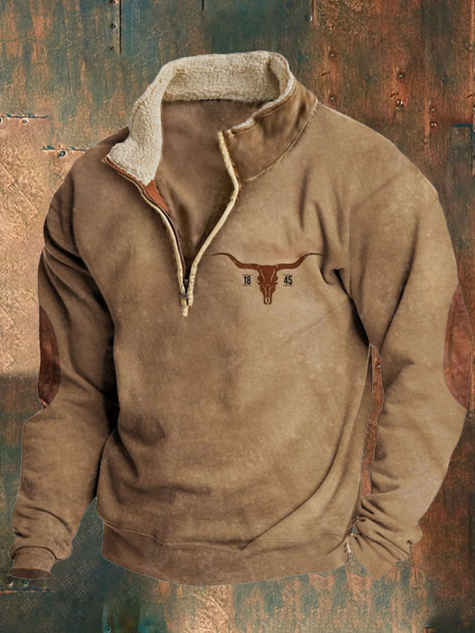 Men's Western Fleece Sweatshirts