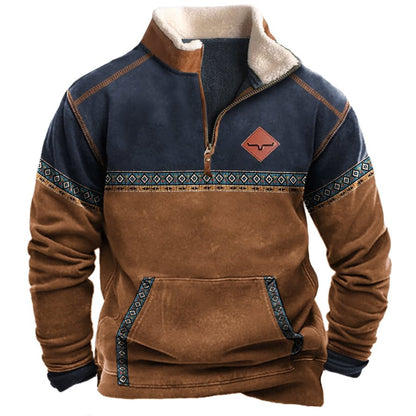 Men's Western Fleece Sweatshirts