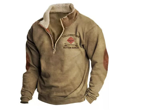 Men's Western Fleece Sweatshirts