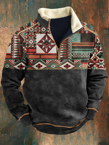 Men's Western Fleece Sweatshirts