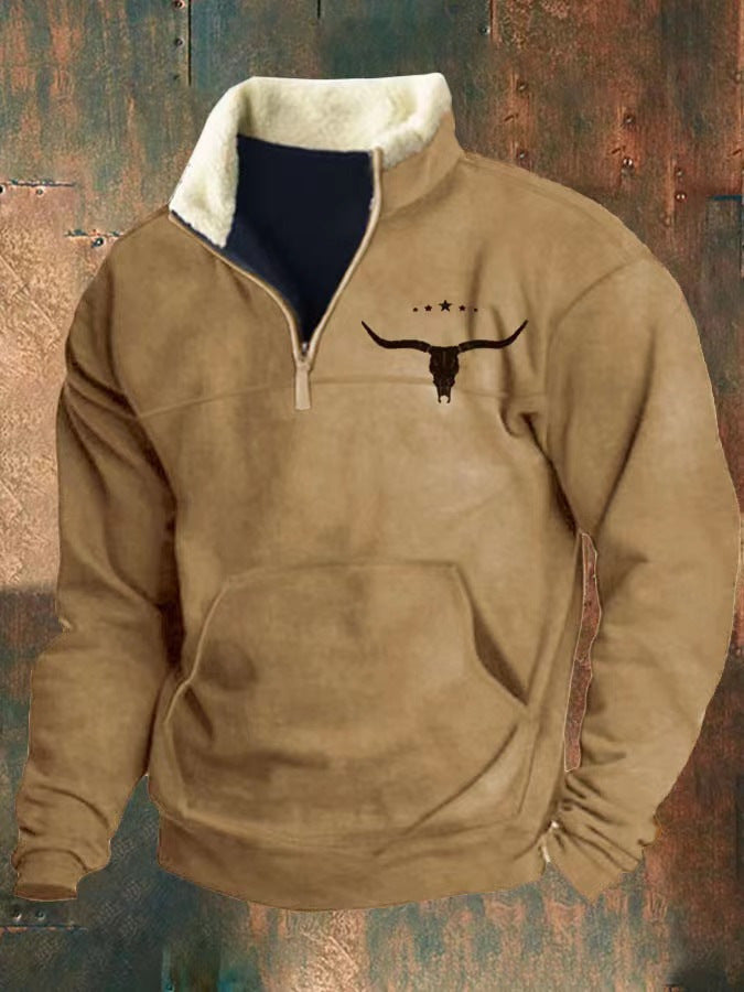 Men's Western Fleece Sweatshirts
