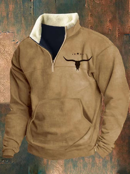 Men's Western Fleece Sweatshirts