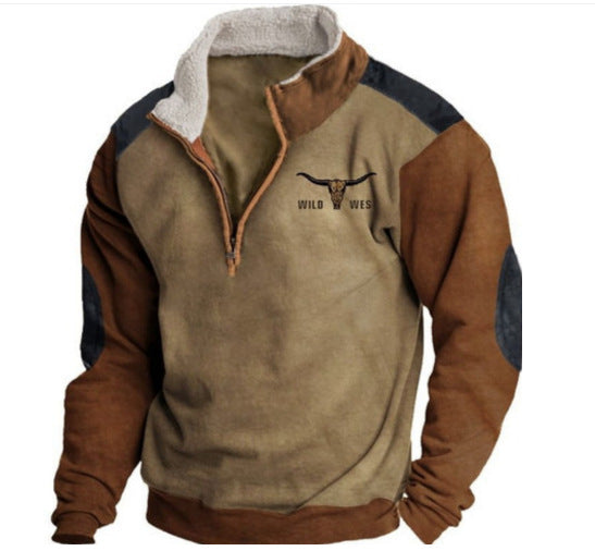 Men's Western Fleece Sweatshirts