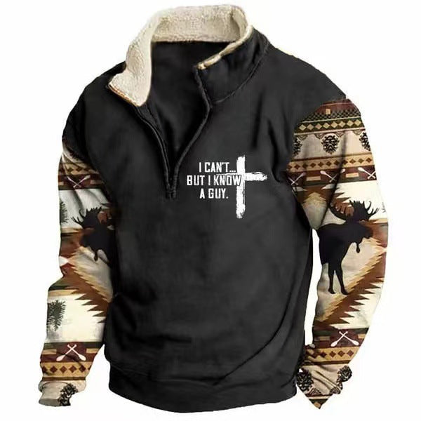 Men's Western Fleece Sweatshirts