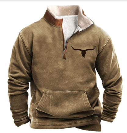 Men's Western Fleece Sweatshirts