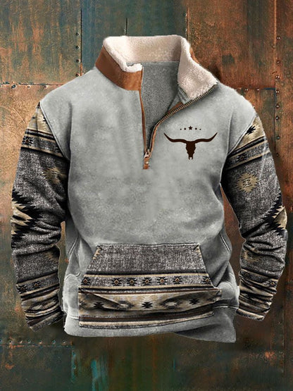 Men's Western Fleece Sweatshirts