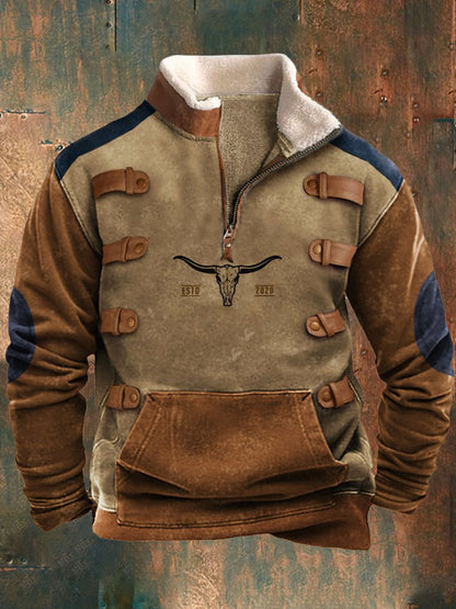 Men's Western Fleece Sweatshirts