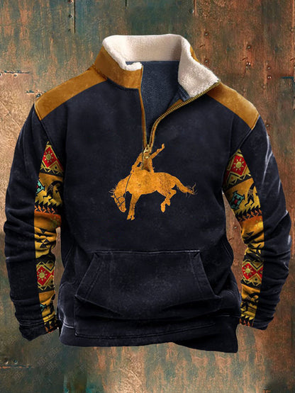 Men's Western Fleece Sweatshirts