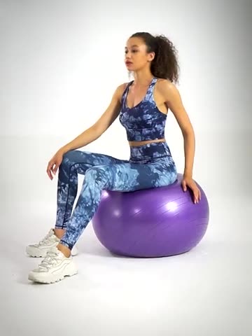 2 Pieces Tie Dye Crop Top and Legging Set