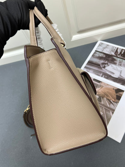 Blossom Hammered Leather Handbag and Shoulder Strap