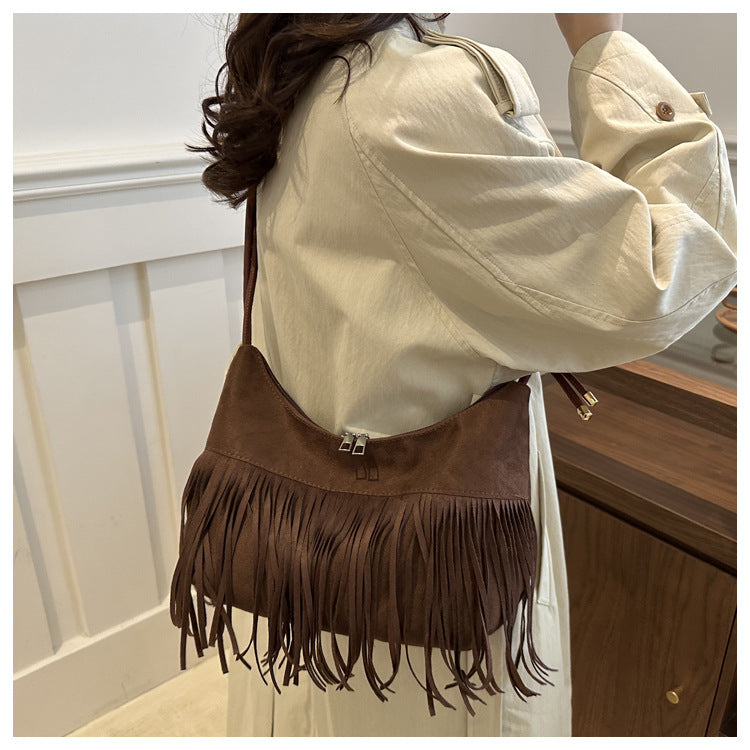 Boho Western Fringe Purse