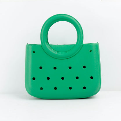 Round Handle Waterproof Mini Tote