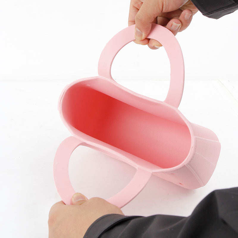 Round Handle Waterproof Mini Tote