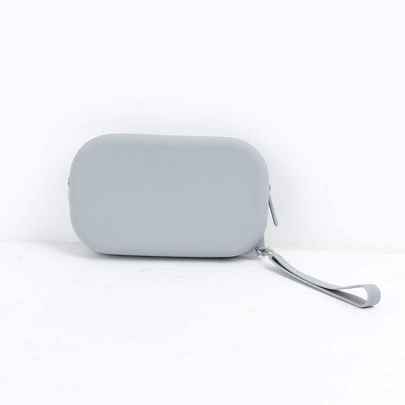 Silicone Oval Makeup Bag Coin Purse