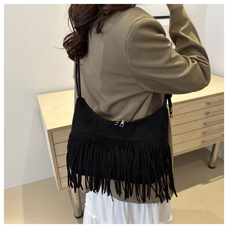 Boho Western Fringe Purse