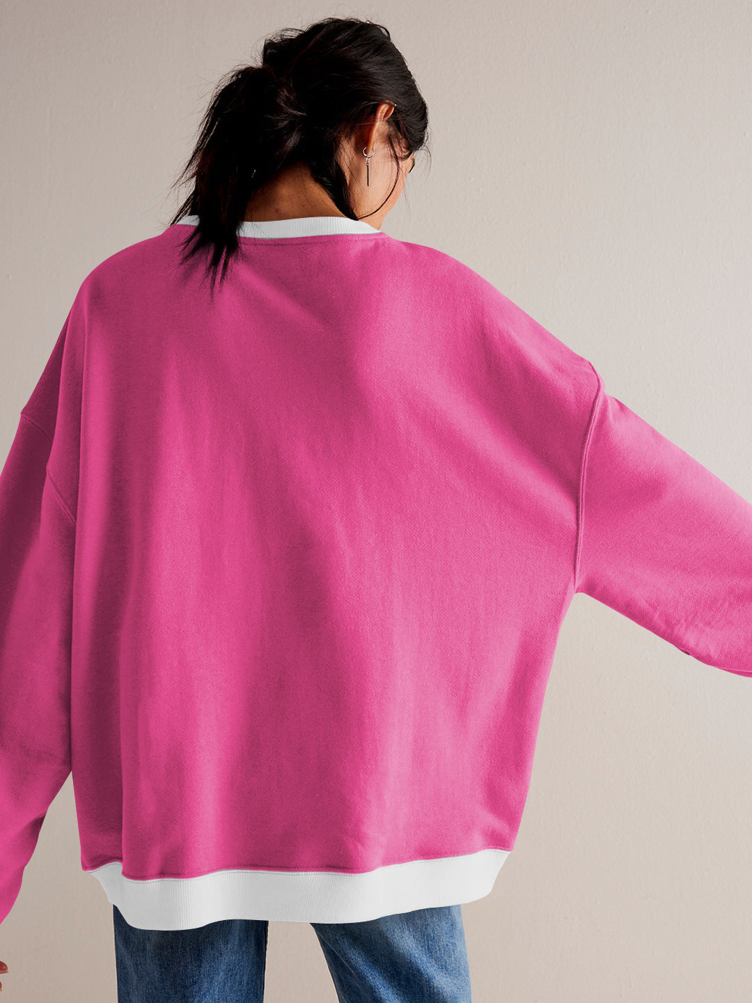 Classic Crew Colorblock Sweatshirt